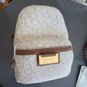 Calvin Klein Logo Backpack